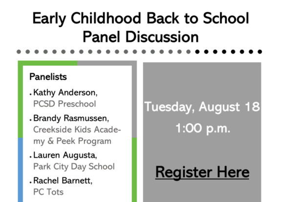 Early Childhood Back To School Panel Discussion–Recording Available Now