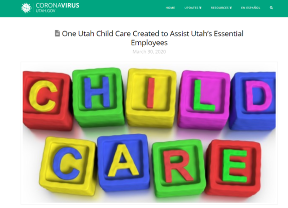 One Utah Child Care