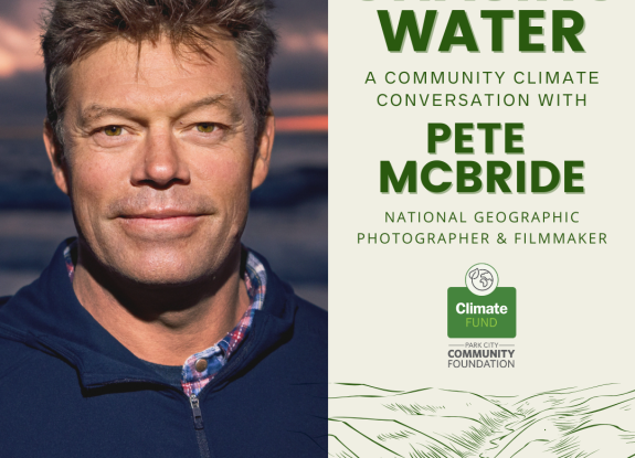 Chasing Water: A Community Climate Conversation with Pete McBride